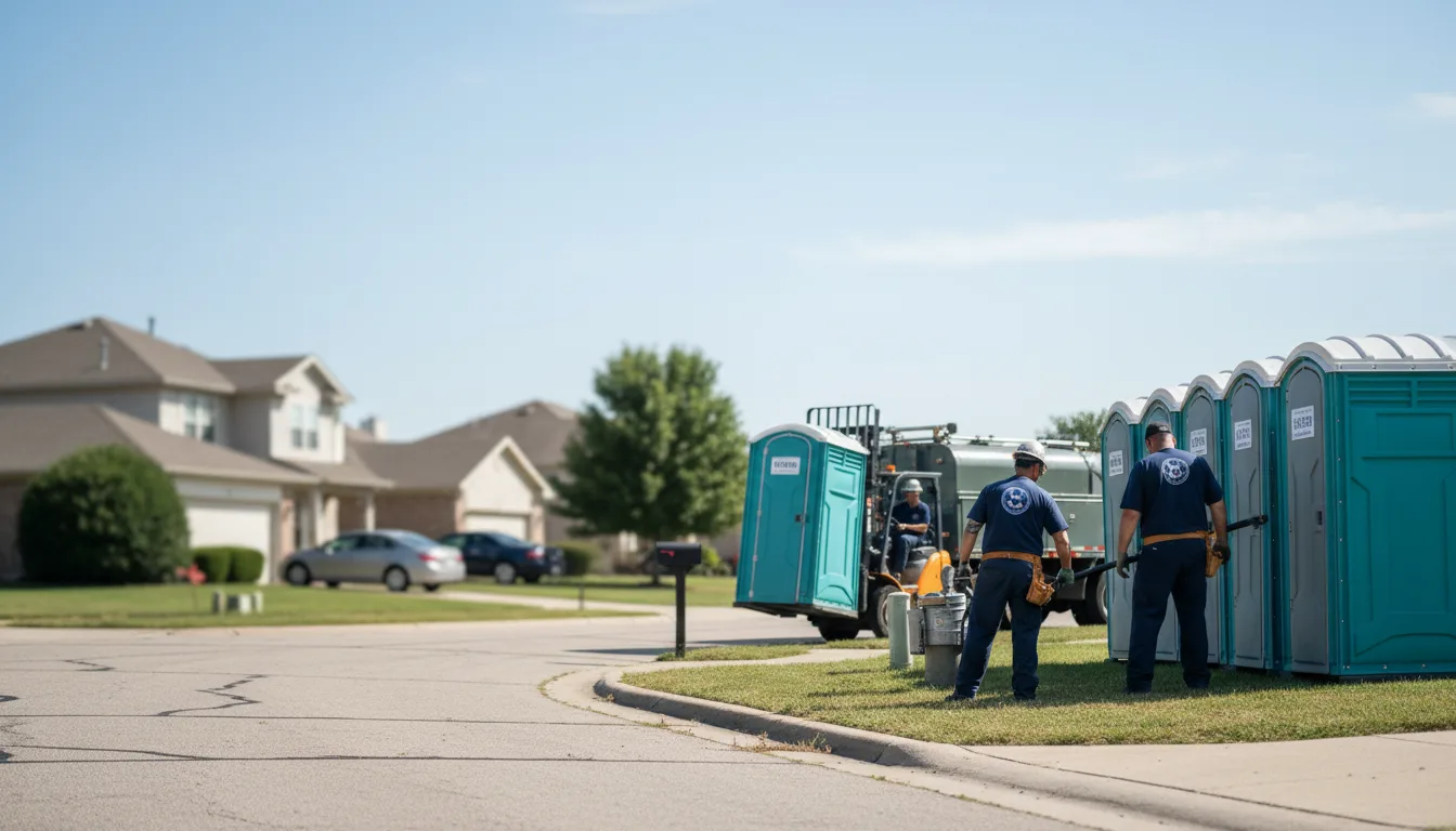 Porta Potty Rental in Scurry, TX near me